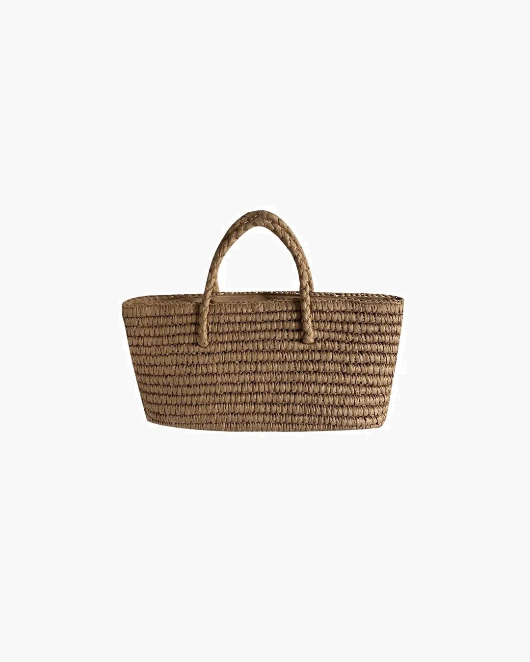 SOERA Sophie Hand-Woven Straw Tote Bag - Bag - SOERA-569603-KHA-OS-90915 Brown