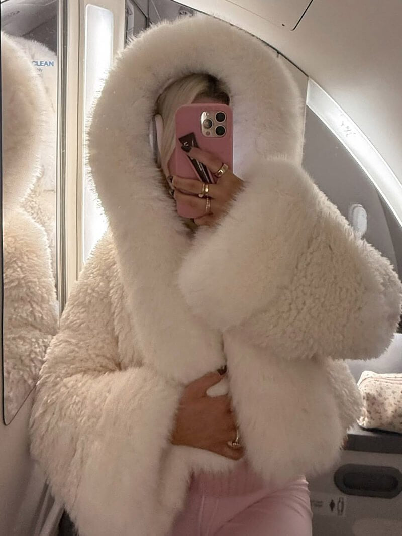 SOERA Henna Faux Fur Jacket - jackets - White S