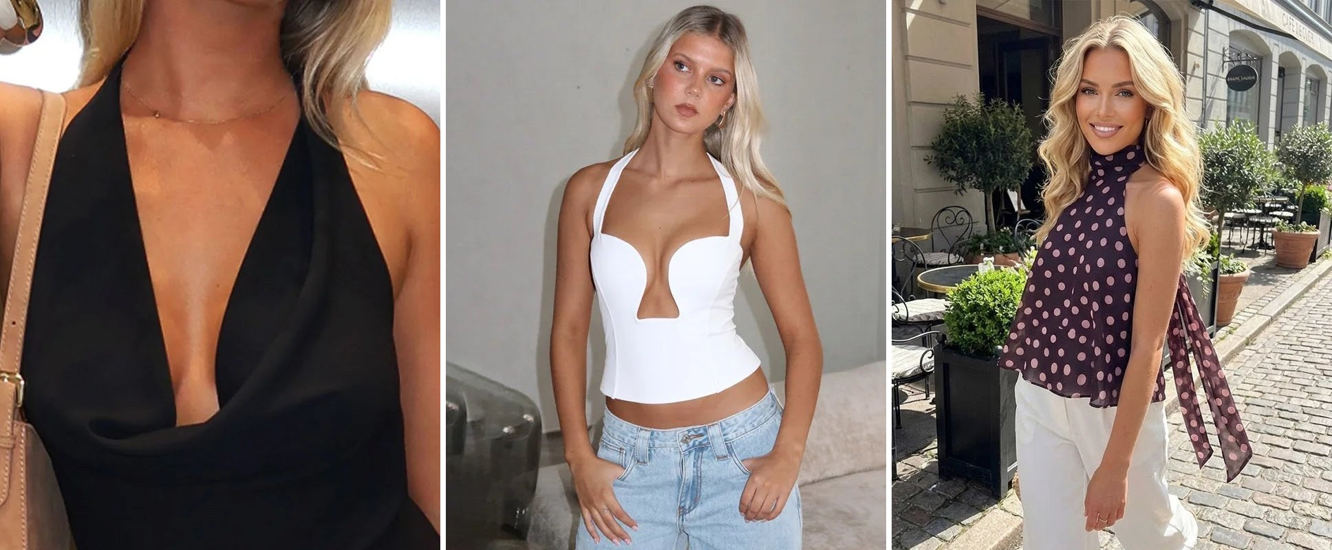 The Halter Neck: Summer's Most Directional Shoulder
