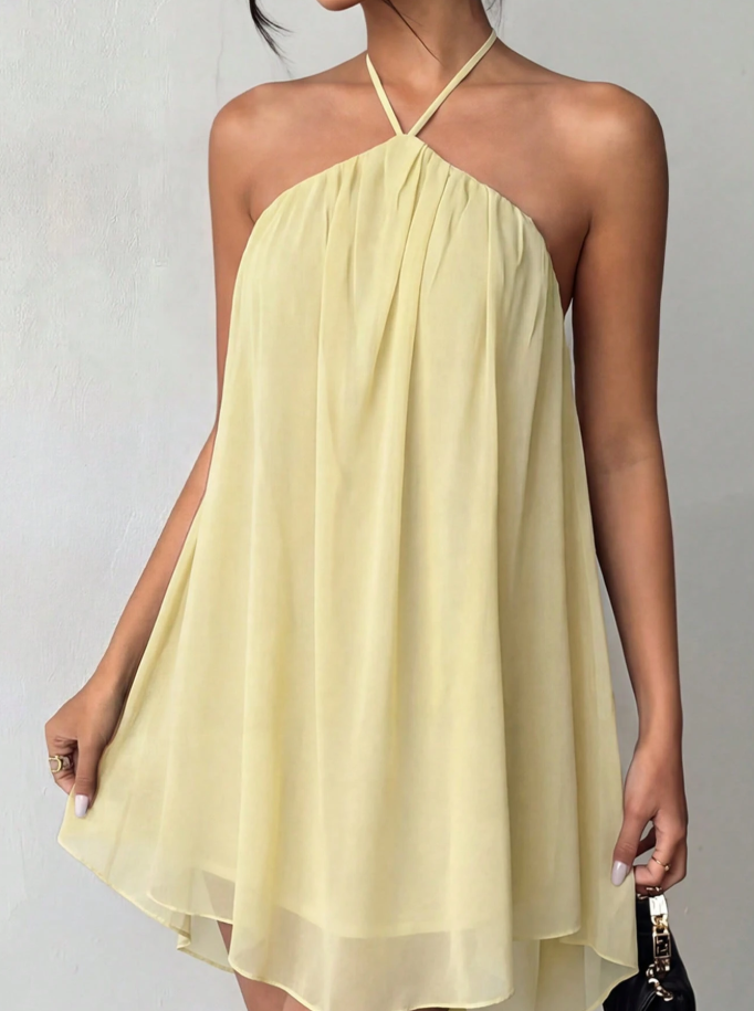 Kassidy Halter Mini Dress