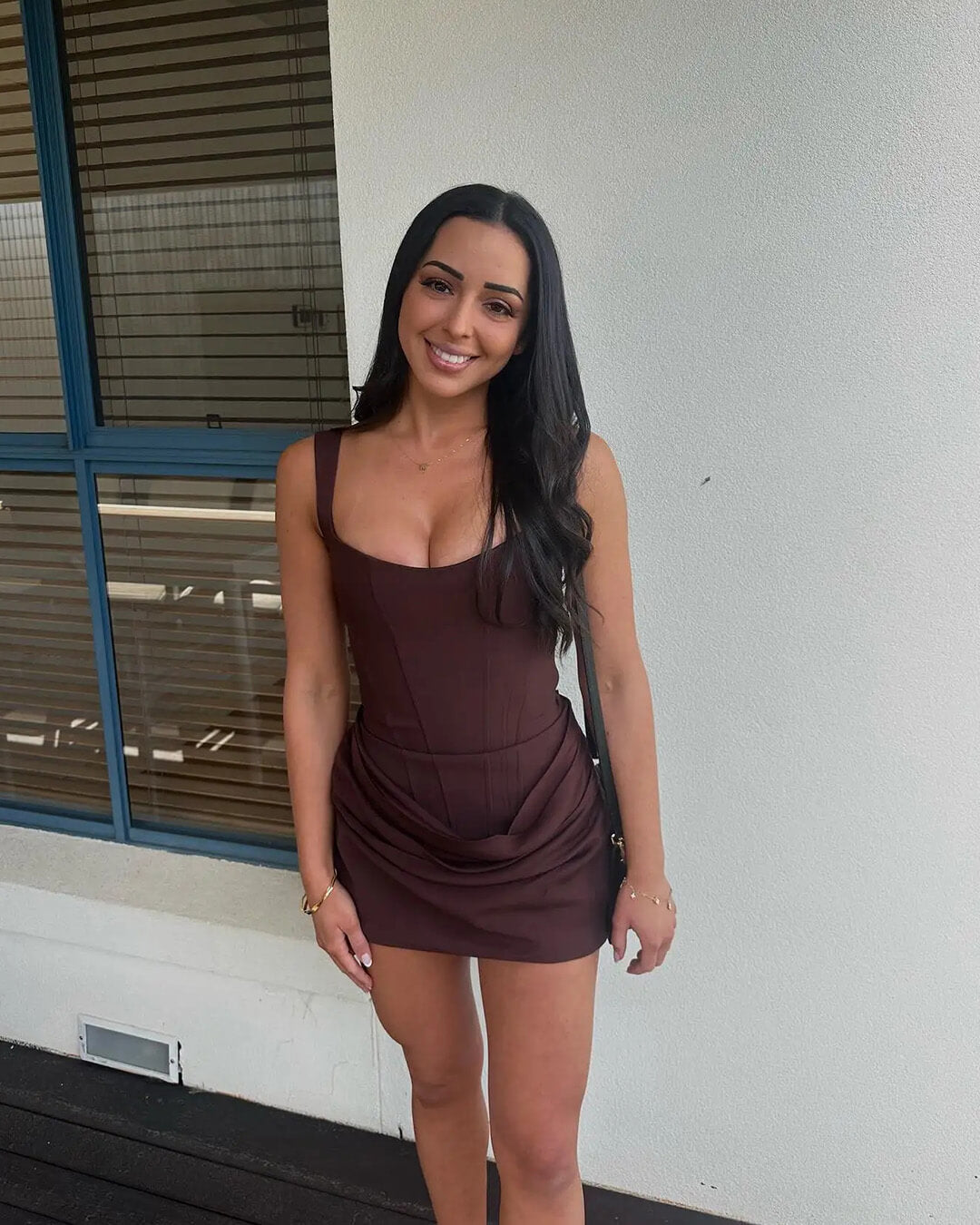 Amy Sleeveless Mini Dress
