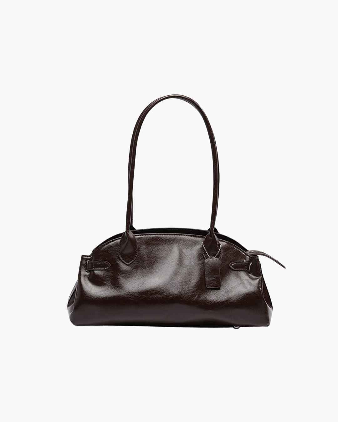 SOERA Ellie Elongated Shoulder Bag - Bag - SOERA-439043-BRO-O-35619 Coffee