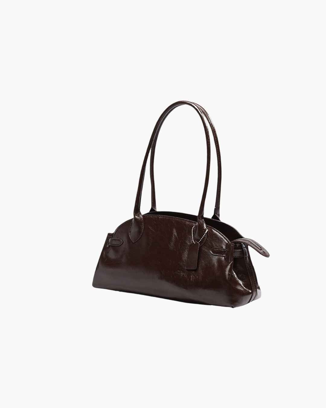 SOERA Ellie Elongated Shoulder Bag - Bag - SOERA-439043-BRO-O-35619 Coffee