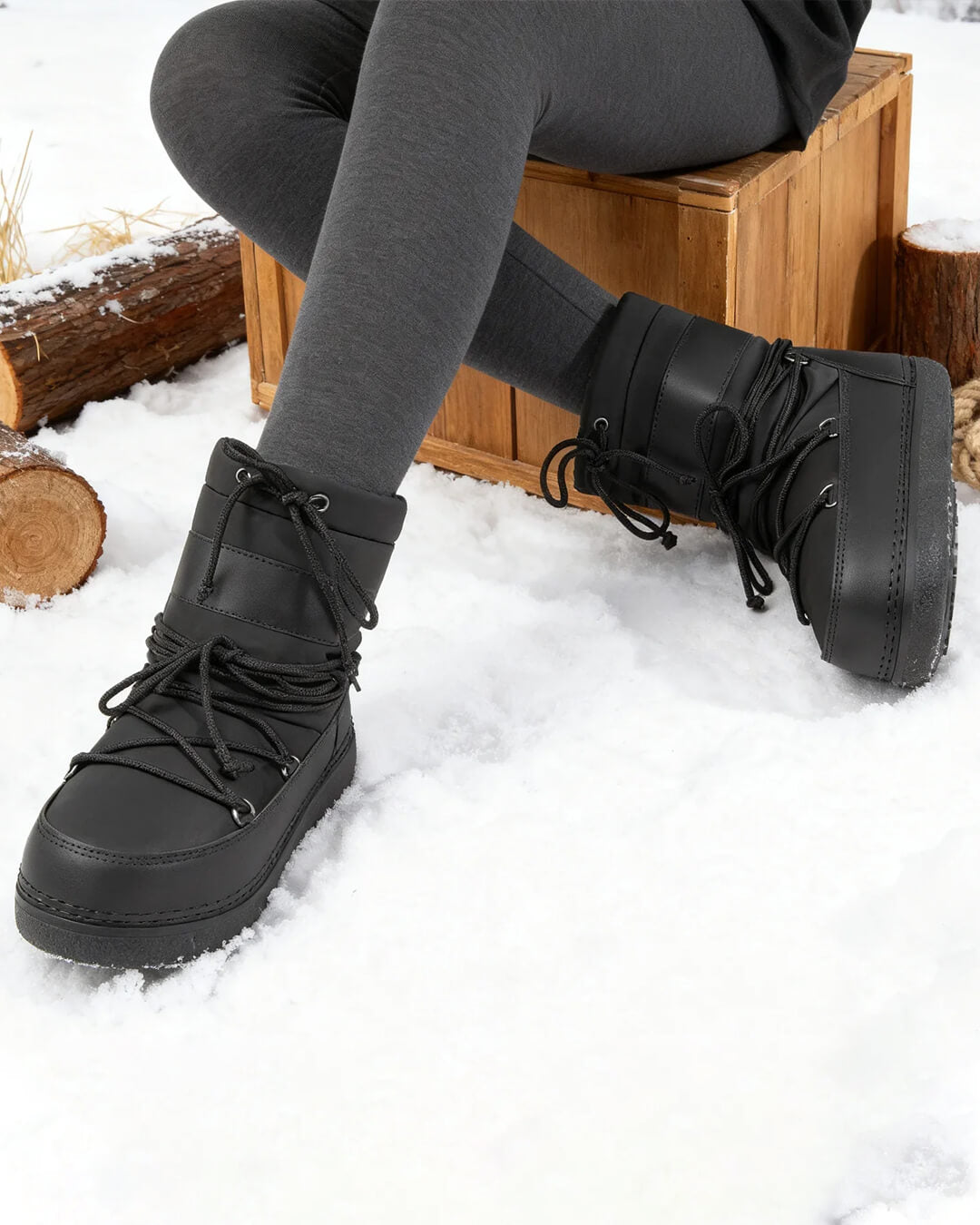Katie Mid-Calf Snöstövlar
