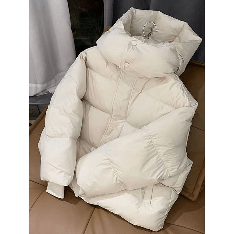 SOERA Bella Thick Hooded Puffer Jacket - Coats & Jackets - 3256809473638795-;Qq1763832189581500719 White M