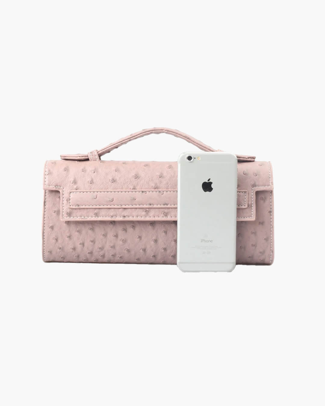 SOERA Bianca Embossed Clutch - Handbags -  Pink