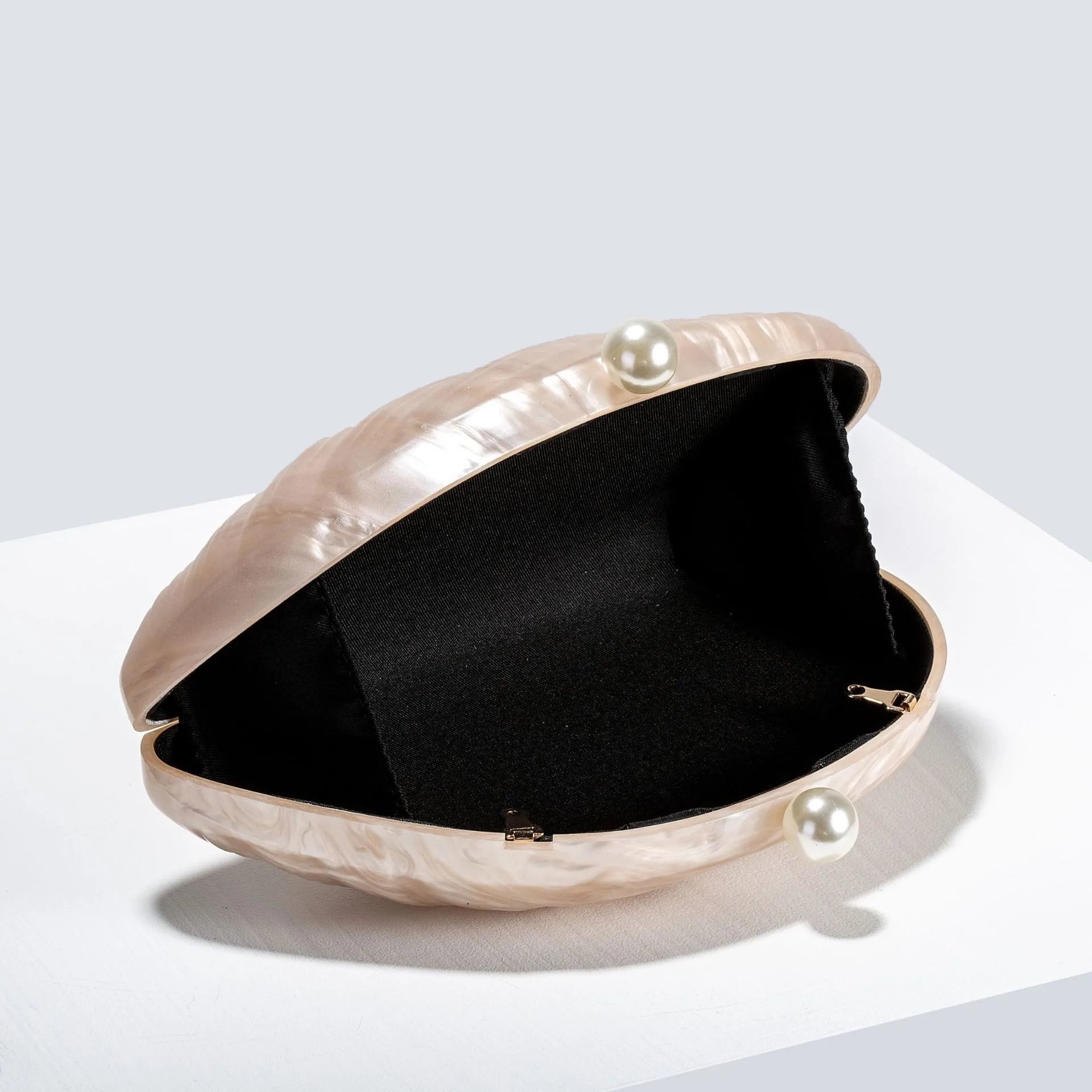 SOERA Valentina Shell - Shaped Clutch Purse - Handbags -  Orange