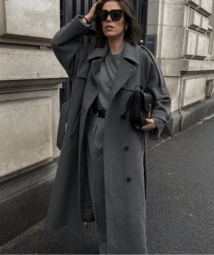 SOERA Alicia Autumn Winter Coat - Jackets -  Gray S