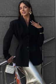Daniela Figursydd Kraglösa Blazer