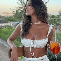 Keila bralette och maxikjol set