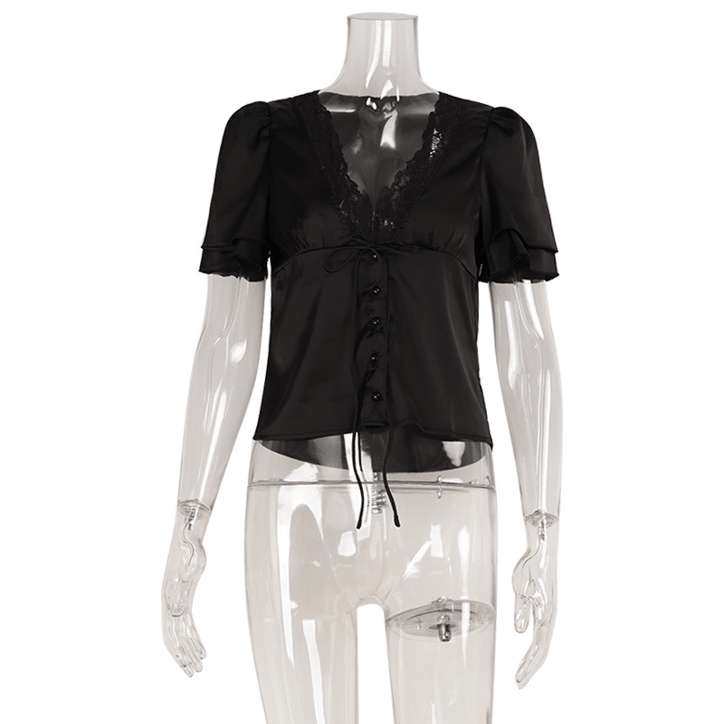 SOERA Beatrice Blouse - Tops -  Burgundy S