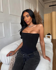 Kelly Satinkorsettopp
