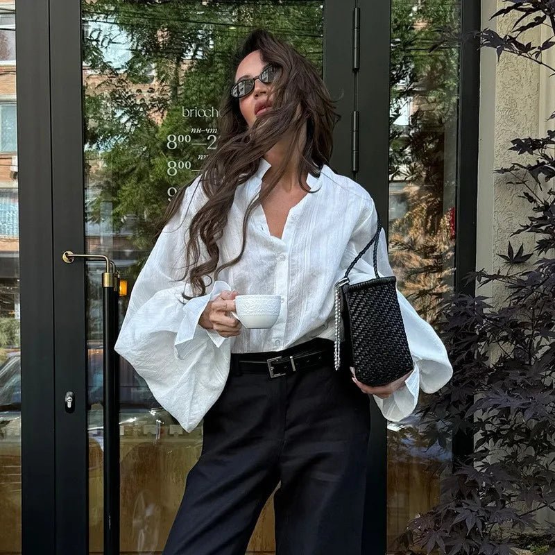 SOERA Marielle Oversized Blouse - Tops - 1005010378960962-;BB1770053333679510937 M