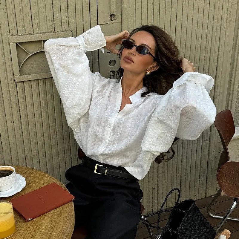 SOERA Marielle Oversized Blouse - Tops - 1005010378960962-;wu1770053333679254307 S