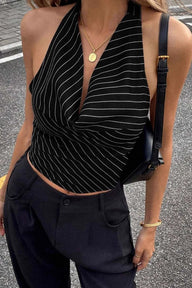 Olive Draperad  Topp